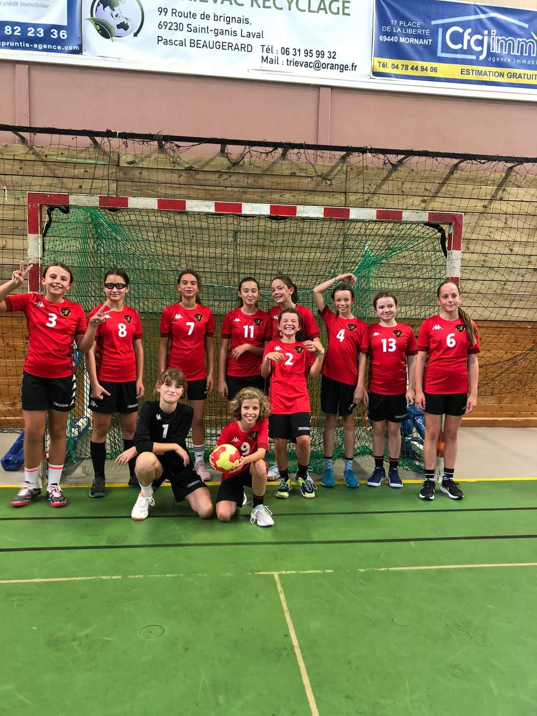 F Minines A S Genay Handball